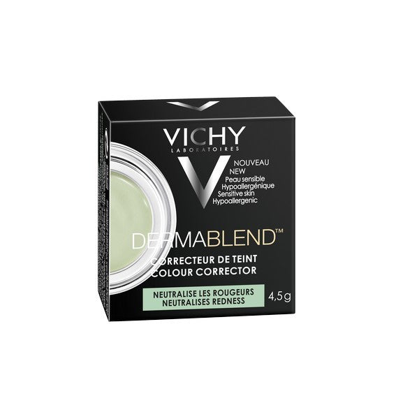 Vichy Maquilhagem Dermablend Corretor Verde (Neutraliza A Vermelhidão) 4,5G