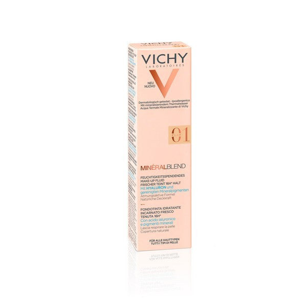 Vichy Maquilhagem Mineralblend Base Fluida (01) Clay 30mL