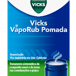 Vicks Vaporub Pomada 100g – bálsamo para congestão nasal e tosse com ação prolongada