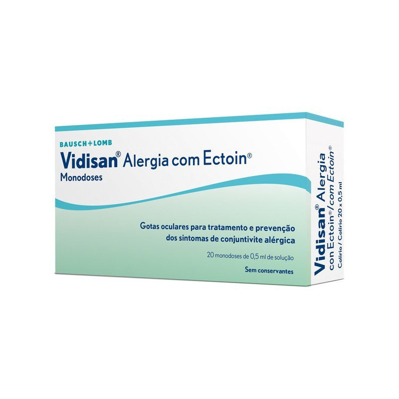 Vidisan Alergia Ectoin Colirio 0,5mLx20