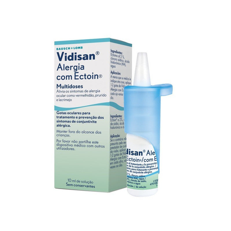 Vidisan Alergia Ectoin Colirio 10mL