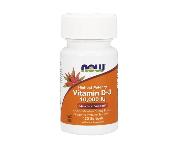 Vitamina D3 (60 caps) | Now Foods