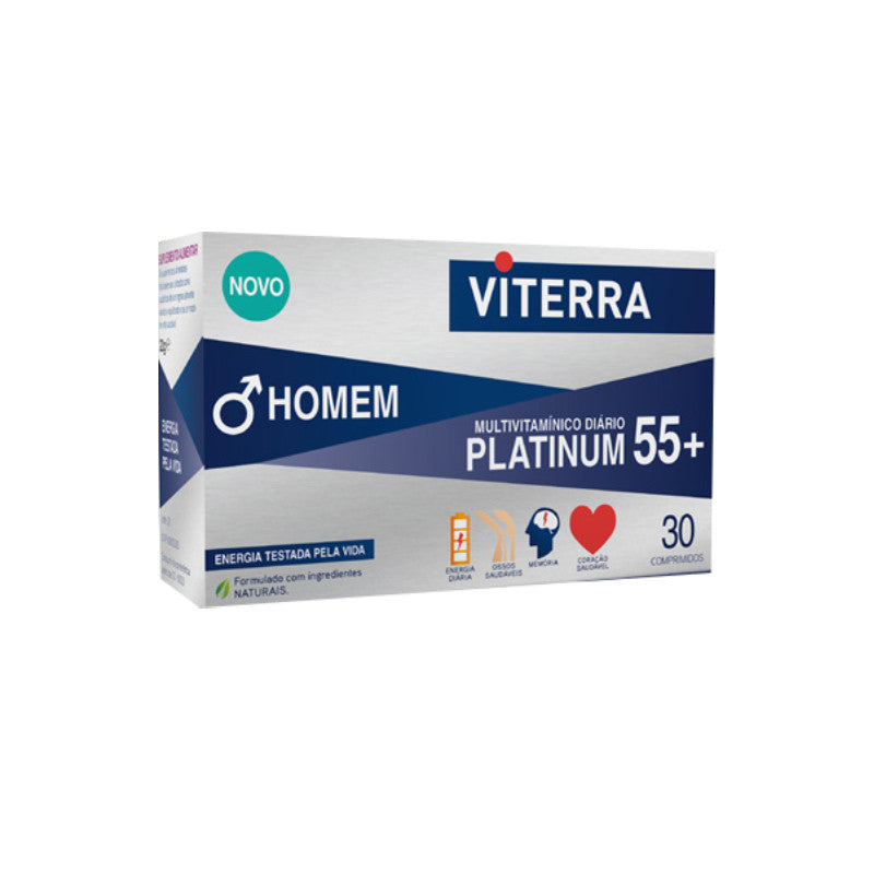 Viterra Homem Platinum 55+ Comprimidos x30
