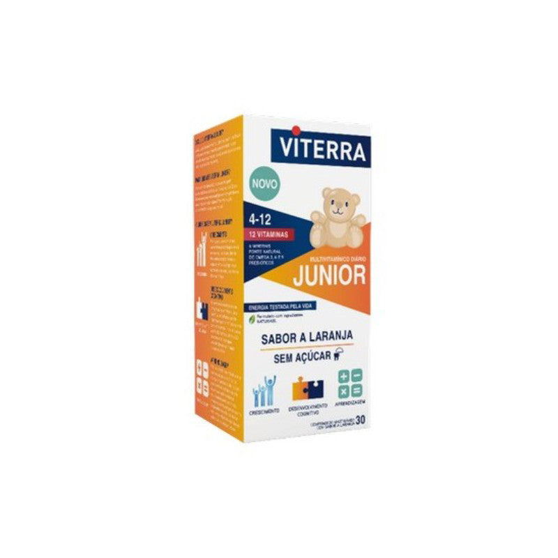 Viterra Junior Comprimidos Mastigáveis x30