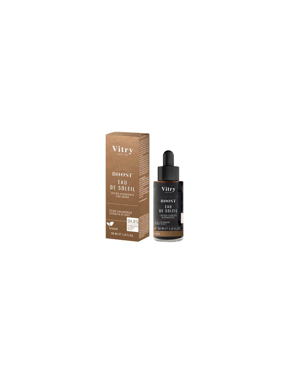 VITRY Boost Eau de Soleil Loção Hidratante c/ Cor30 ml
