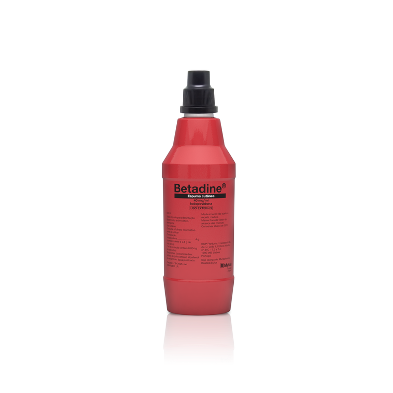 Betadine Espuma Cutânea 500 Ml