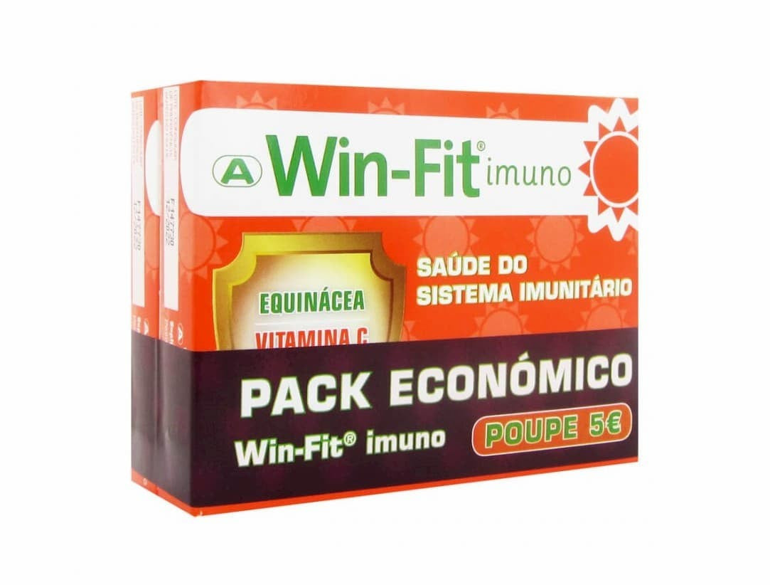 Win-Fit Imuno Duo Comprimidos 2 x 30 Unidade(s) Pack Económico com Desconto de 5€