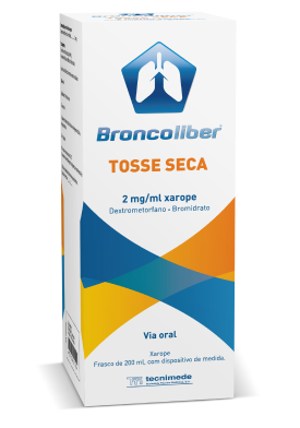 Broncoliber 2mg/ml Tosse Seca 200 ml Xarope