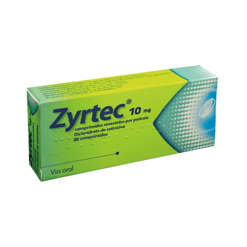 Zyrtec 10 mg x 20 Comp Rev